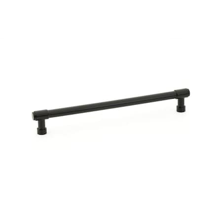 Vecindario 8 in. Jasper Center to Center Cabinet Pull, Flat Black VE3852756